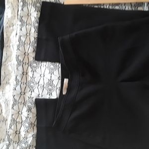 The Loft very black pants